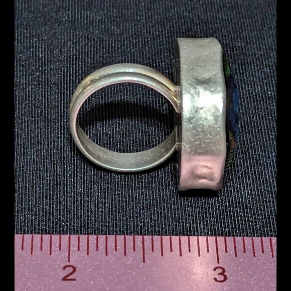 Multicolor Gemstone Ring - Picture 7 of 8